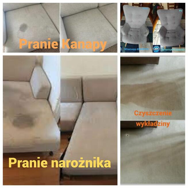 Profesjonalne Pranie Tapicerki, Kanap i Dywanów