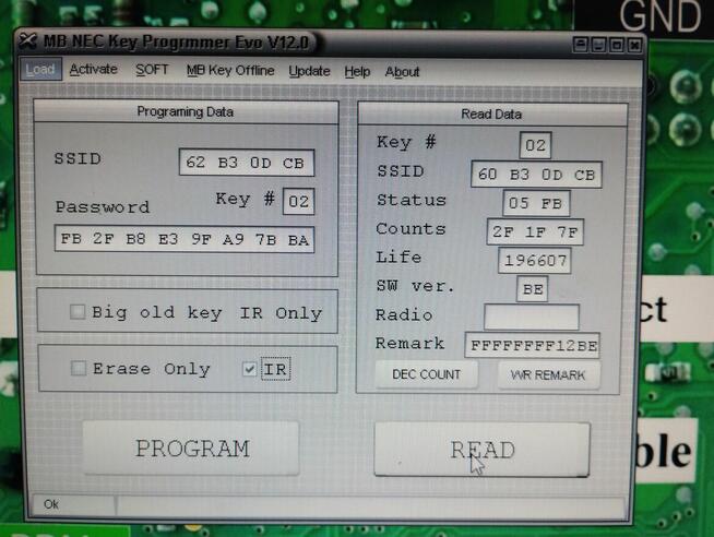 Dorabianie i naprawa kluczy mercedes