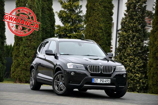 BMW X3 3.0d(258KM)*HeadUp*Xenon*Navi*El.Fotele*Brązowe Skóry*El.Klapa*Alu18"