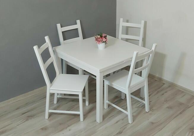Stół rozkładany + 4 krzesła IKEA - możliwa dostawa!