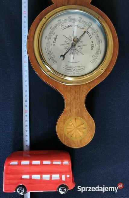 Barometr termometr Stacja pogody Retro Vintage Super stan