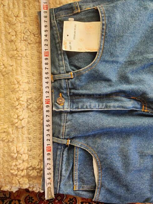 Spodnie jeansy męskie nowe z metką talia 33