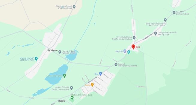 DZIAŁKI NA SPRZEDAŻ w BUCZU - RÓŻNE WIELKOŚCI - PRĄD - WZ