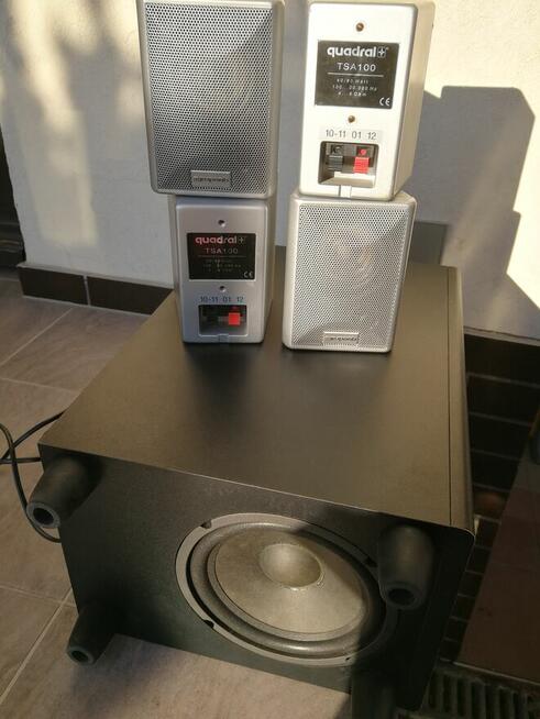 glosniki Quadral Sub zestaw 6szt do amplituner kino domowe