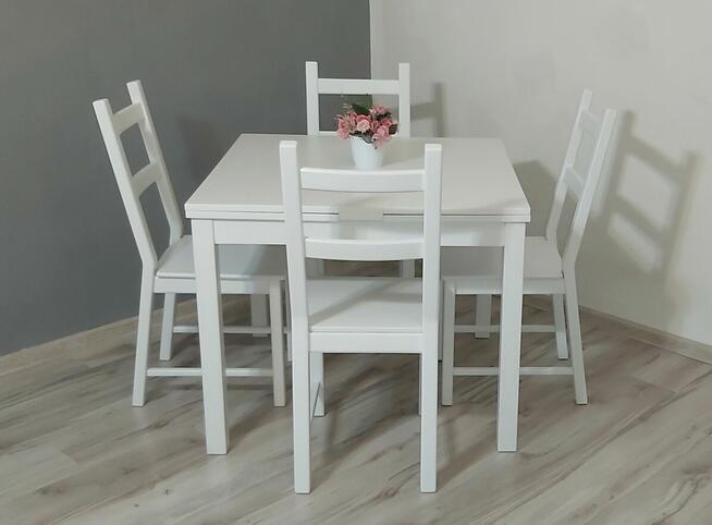 Stół rozkładany + 4 krzesła IKEA - możliwa dostawa!