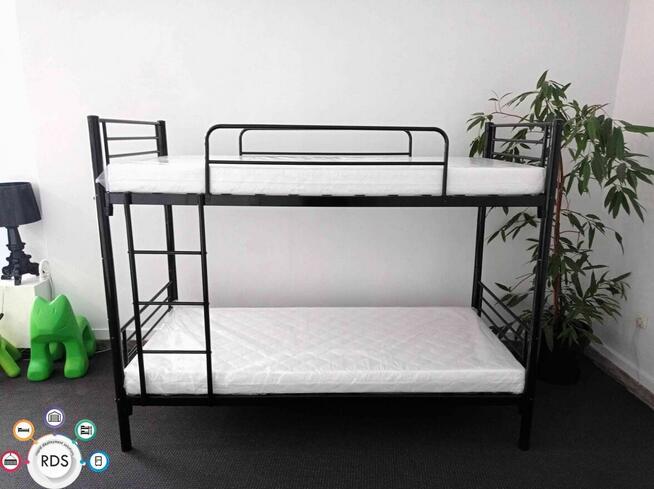 Łóżko metalowe pojedyncze lub piętrowe łóżka jednoosobowe