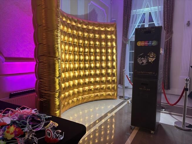 Fotobudka 360. Ciężki Dym. Fontanny Iskier