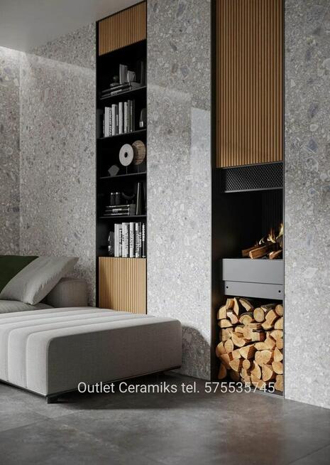 Ceppo silver szare lastryko 120x120 płytki podłogowe ścienne