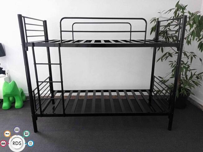 Łóżko metalowe pojedyncze lub piętrowe łóżka jednoosobowe