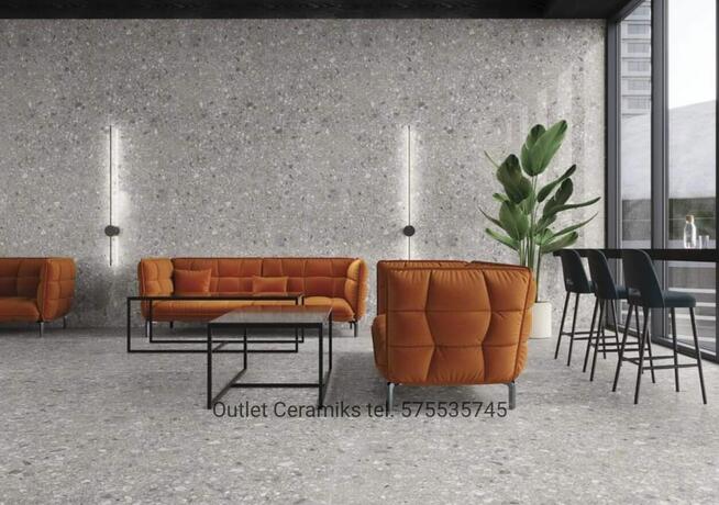 Ceppo silver szare lastryko 120x120 płytki podłogowe ścienne