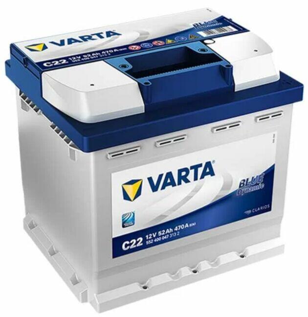 Akumulator VARTA C22 52AH 470A