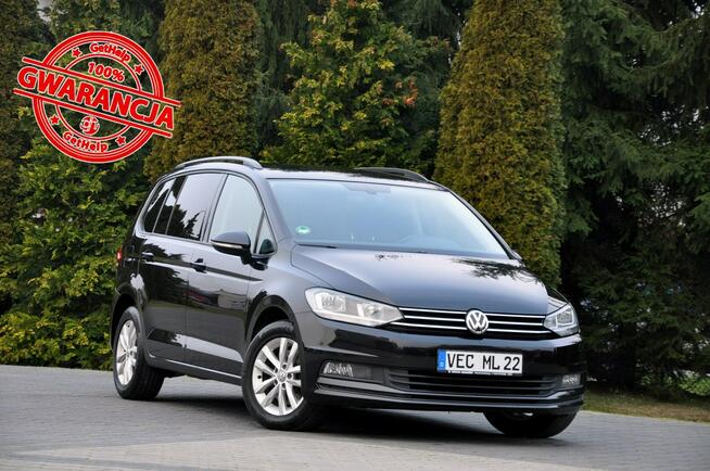 Volkswagen Touran 1.6TDI(115KM)*Automat*Radar ACC*Klimatronik*Reling*Welur*Alu17"ASO VW