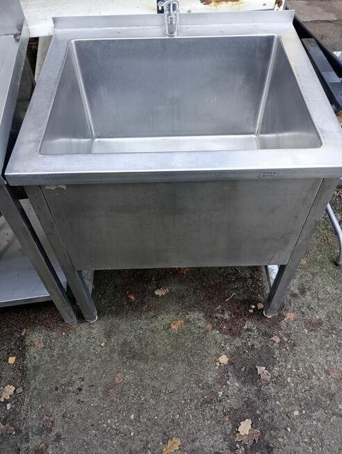 Szafki gastronomiczne stal nierdzewna stół metalowy zlew