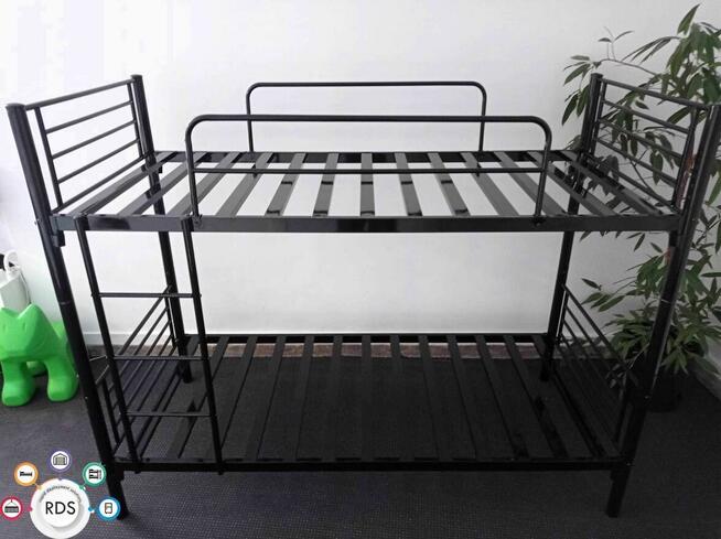 Łóżko metalowe pojedyncze lub piętrowe łóżka jednoosobowe