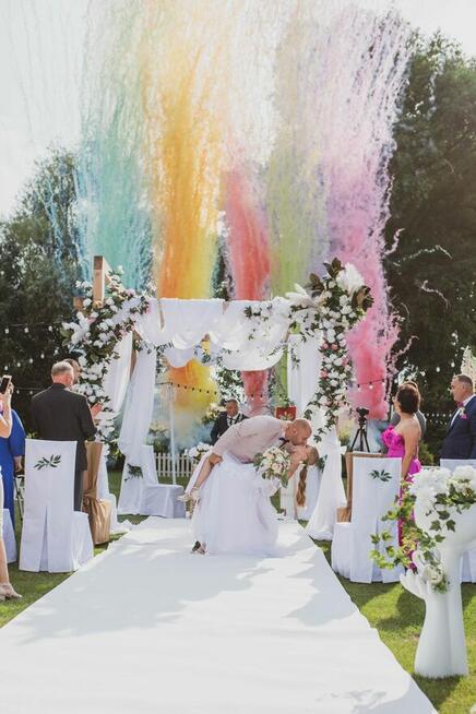 Fotobudka 360. Ciężki Dym. Fontanny Iskier