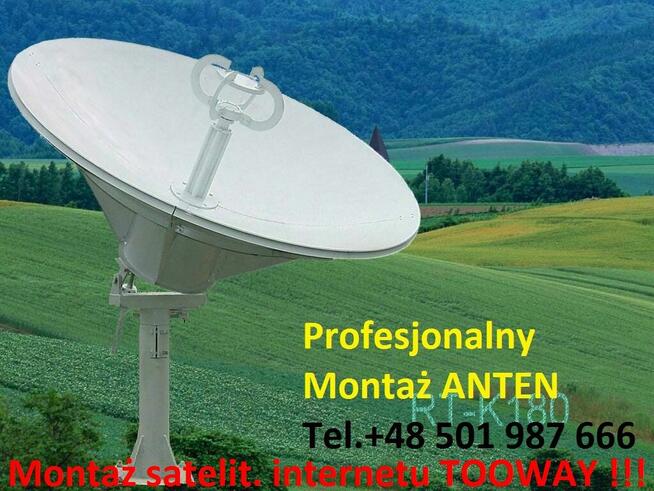 Anteny TV SAT:montaż serwis naprawa#Głogów, Sława, 501987666