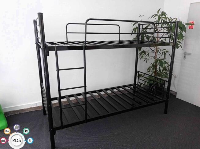 Łóżko metalowe pojedyncze lub piętrowe łóżka jednoosobowe