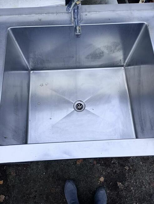 Szafki gastronomiczne stal nierdzewna stół metalowy zlew