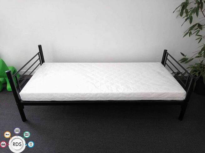 Łóżko metalowe PIĘTROWE lub POJEDYNCZE 2w1 Łóżka pracownicze