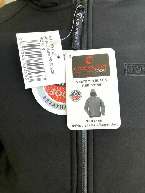 Kurtka Softshel Coverguard likwidacja kolekcji r. S/M