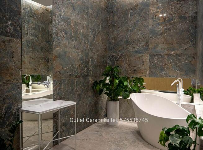 Tanganika white płytki łazienkowe lappato gat.1 gres 120x60