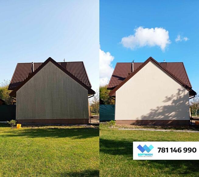 Mycie Elewacji BEZ Ciśnienia - Mycie Kostki