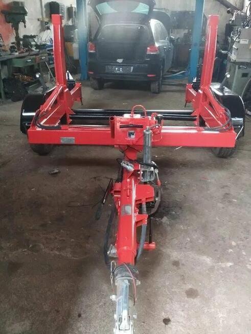 Przyczepa kablowa do kabli kablówka do szpuli samozaładowcza