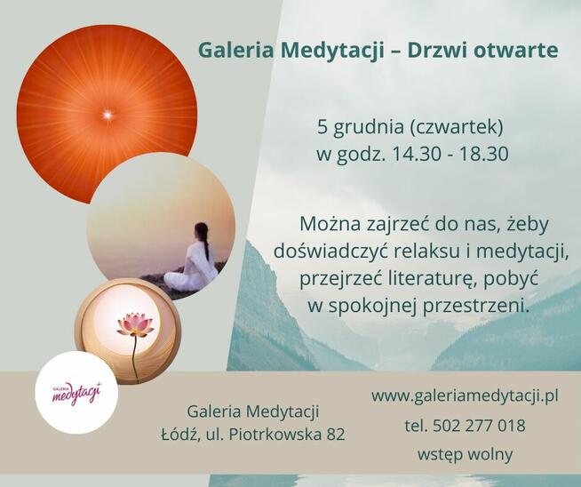 Galeria Medytacji – Otwarte drzwi