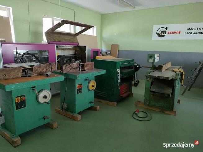 REMONTY strugarek JAROMA, maszyny stolarskie SERWIS