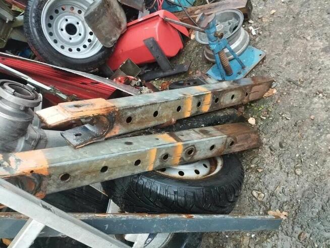 Przyczepa kablowa do kabli kablówka do szpuli samozaładowcza