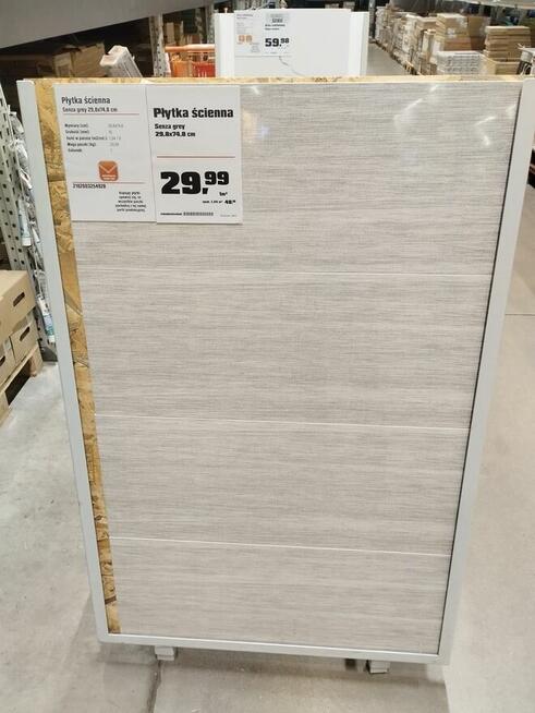 Płytka ścienna Senza Grey 30x75