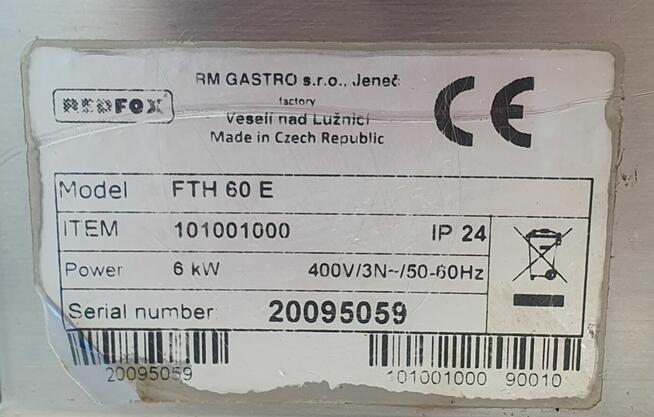 Płyta grillowa nablatowa 33/22/5