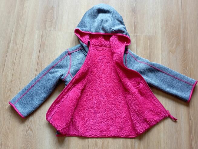 ciepła bluza wiosenno-jesienna SMYK dla 1-2 latka