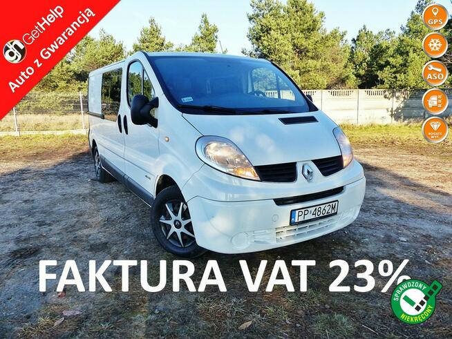 Renault Trafic 2.0 dCi*L2H1*Klima*Elektryka*Navi*Brygadówka*Holenderka*Zadbany*ZOBACZ