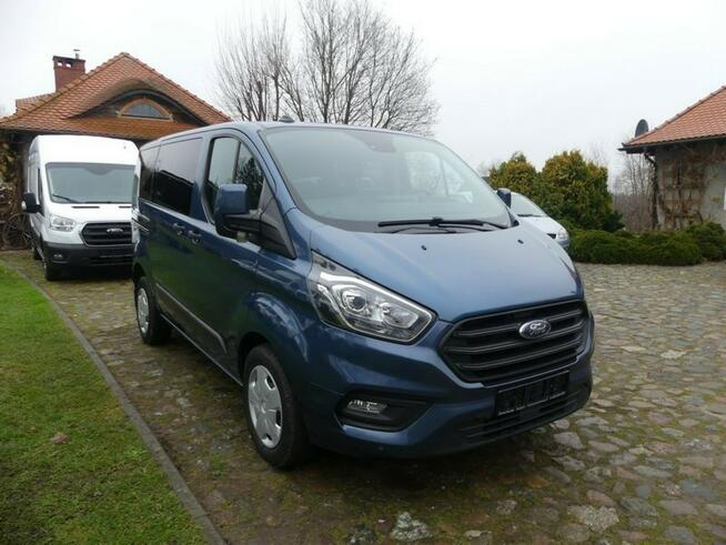 Ford Transit Custom 2.0 Tdci 170KM 320L - Navi - Automat - 9 osob F. VAT23 Bezwypadkowy