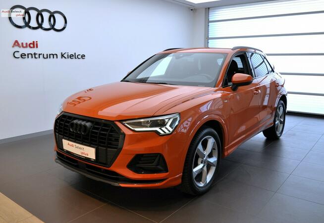 Audi Q3 35 TFSI 150KM Stronic Virtual Led Tempomat Nav PakietCzerń Alu19"