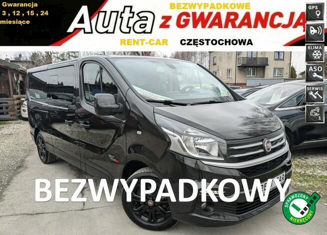 Fiat Talento 1.6D*120PS*Bezwypadkowy Holenderka Long BUS 6-Osób Serwis GWARANCJA24