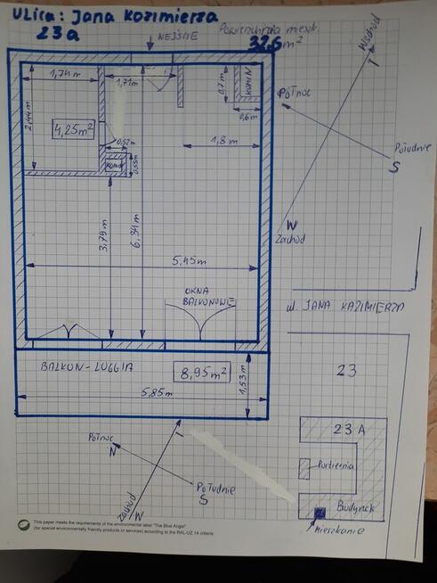 Sprzedam kawalerkę ,Warszwa Wola 32,6 m2+garaż