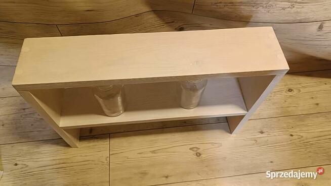 Półka regał kuchenna stojąca 60 cm biała na przyprawy