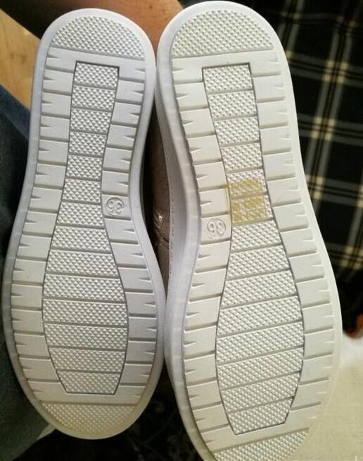 Nienoszone damskie buty marki SUPER WOMAN w rozmiarze: 36