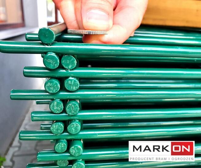 Panel ogrodzeniowy 2D MARKON 6/5/6/1430 ocynk + ral