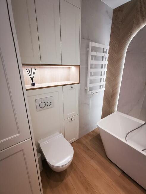 Kompleksowy remont łazienki, wykańczanie mieszkań dewelopers