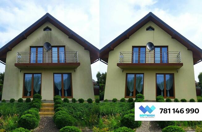 Mycie Elewacji BEZ Ciśnienia - Mycie Kostki