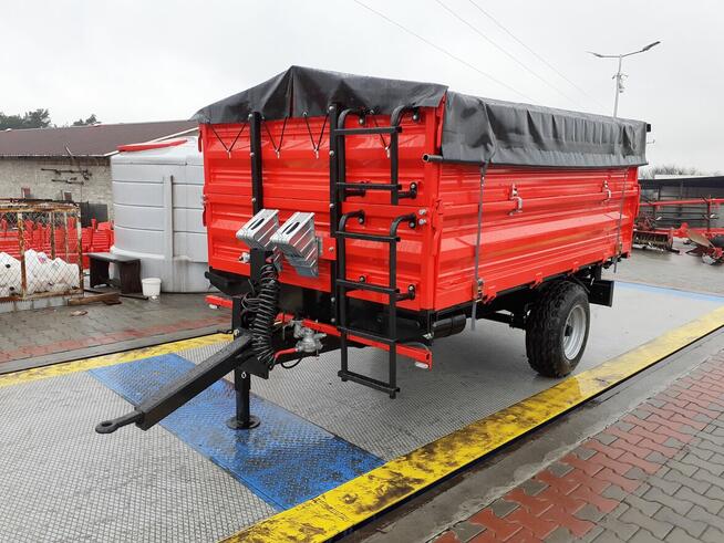 Przyczepa jednoosiowa Euro-Masz 3t wywrotka 3 tonowa