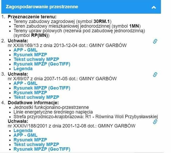 Działka budowlana 7 232m2 Przybysławice Garbów
