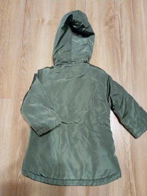 b. ciepła kurtka zimowa dziecięca SMYK w rozm. 92