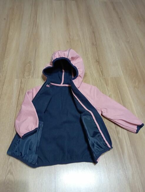 Kurtka różowa dziecięca na wiosnę SMYK w rozm. 86