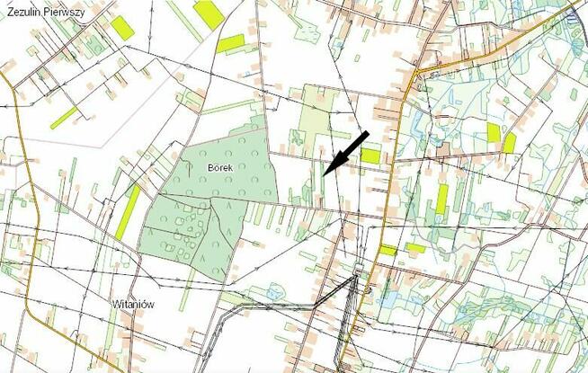 Działka budowlana/inwestycyjna 1,22ha, Łęczna