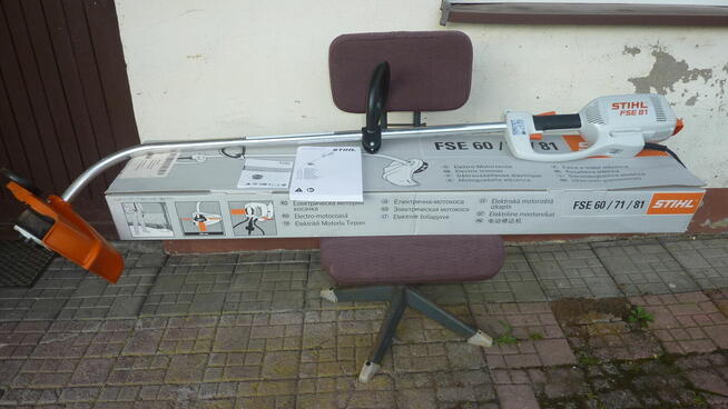 Kosa elektryczna Stihl FSE 81 moc 1000W.Kompletna, nieużywana