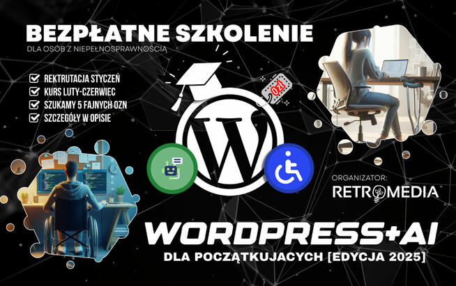 Darmowy kurs WordPress + AI dla początkujacych dla OzN